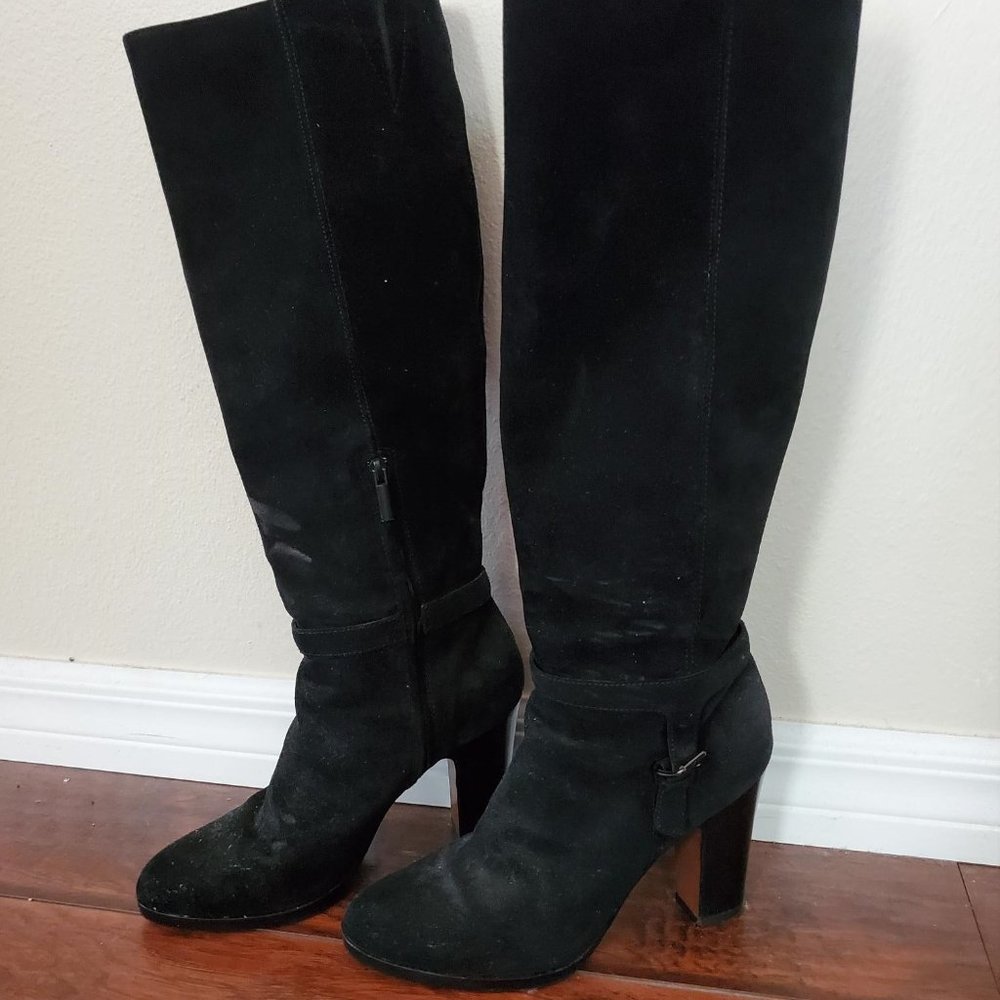 Pour la Victoire Tall, Suede Boots
